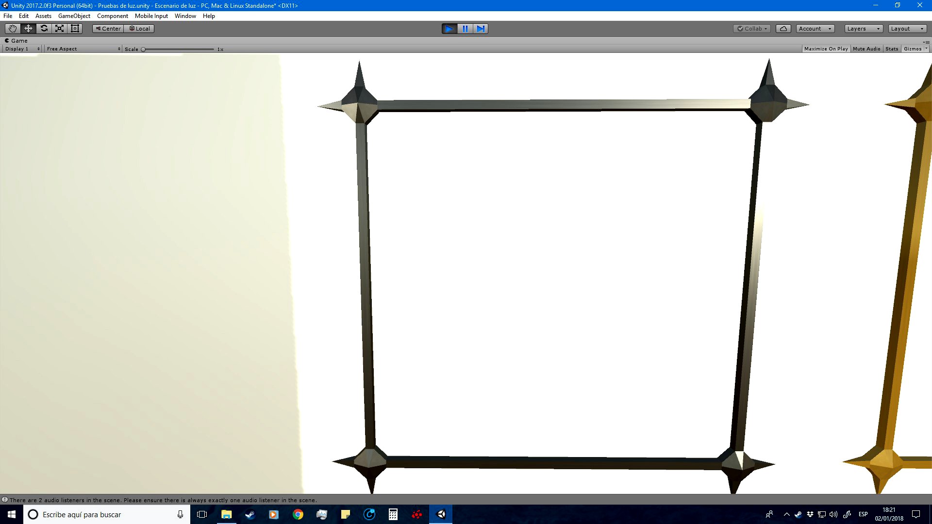 picture frame with spikes