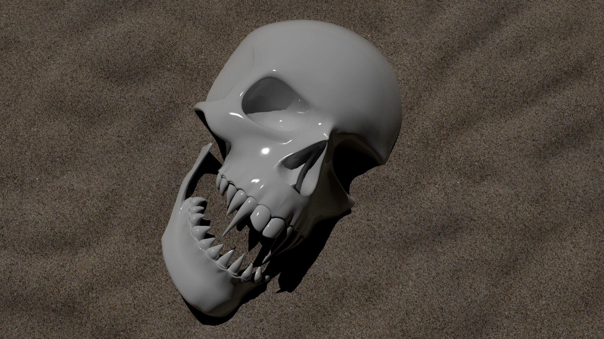 Horror skull