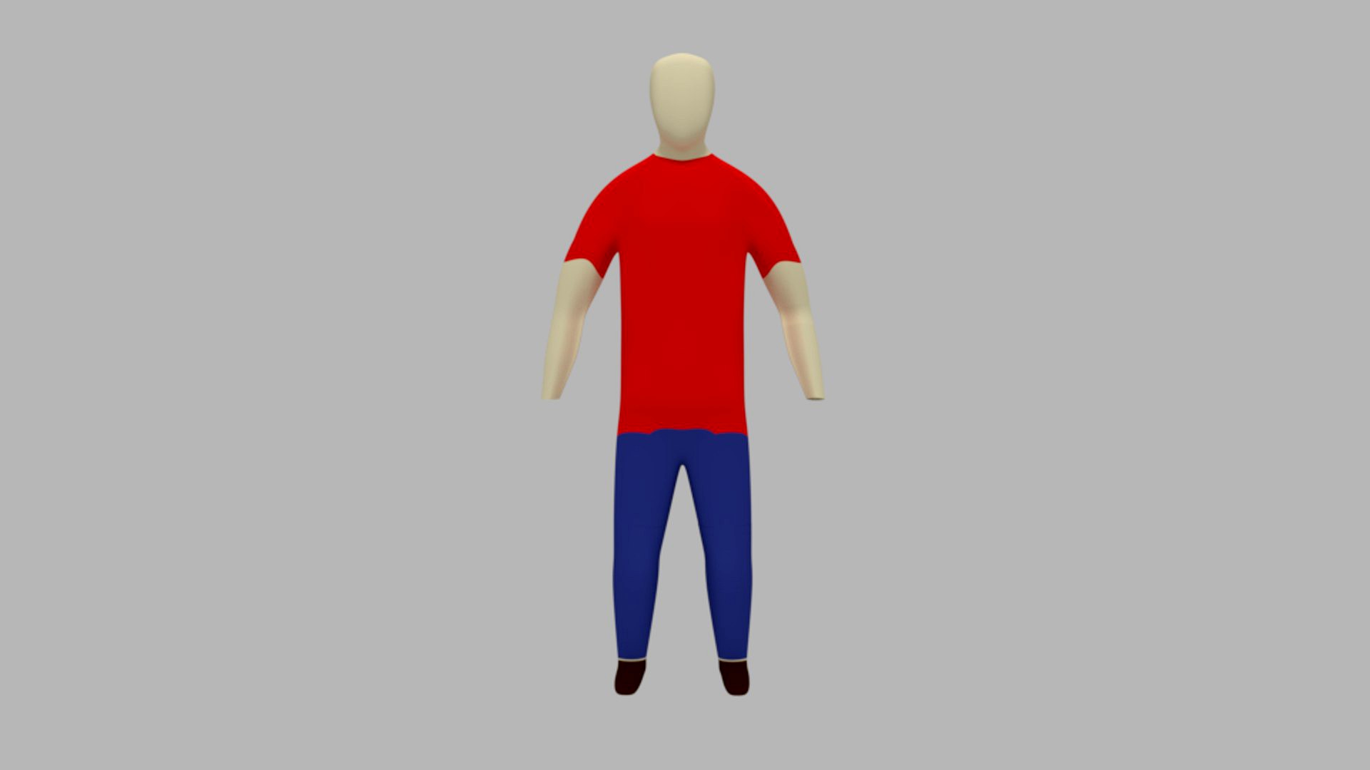 Low Poly Fully Rigged Human
