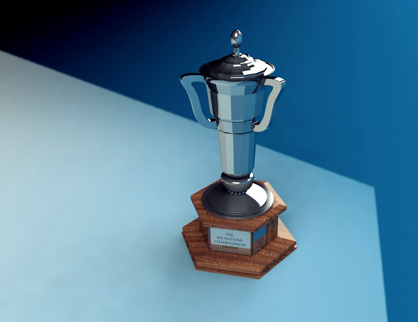6 Nations Trophy SolidWorks