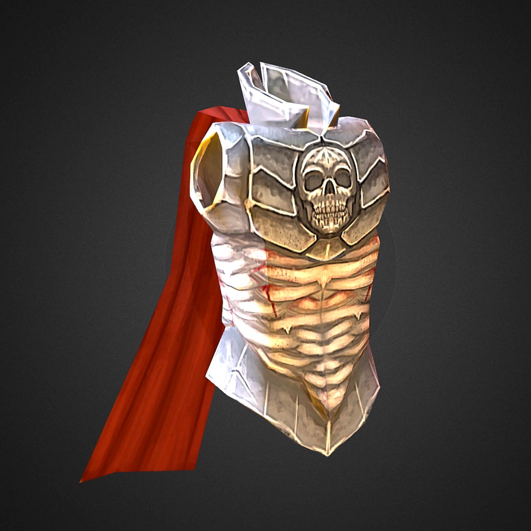 Armour Stylized 3D Models Armour LowPoly