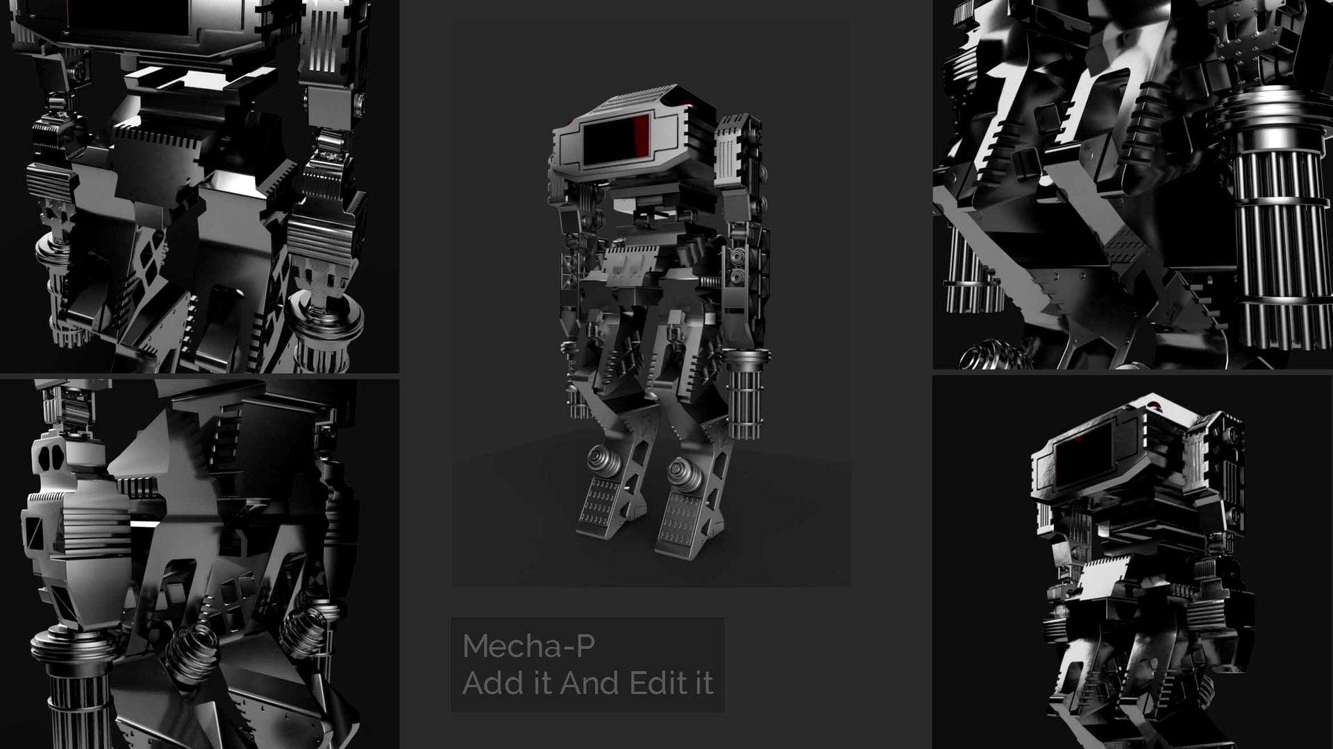 Mecha-P Sci-fi Robot (Robot)