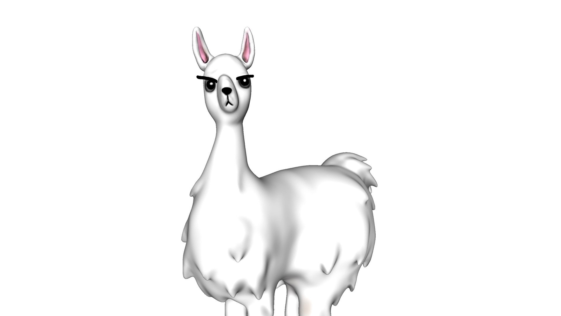 Grumpy Llama