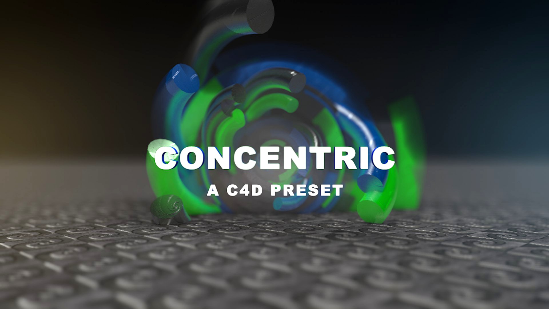 Concentric - A C4D Preset