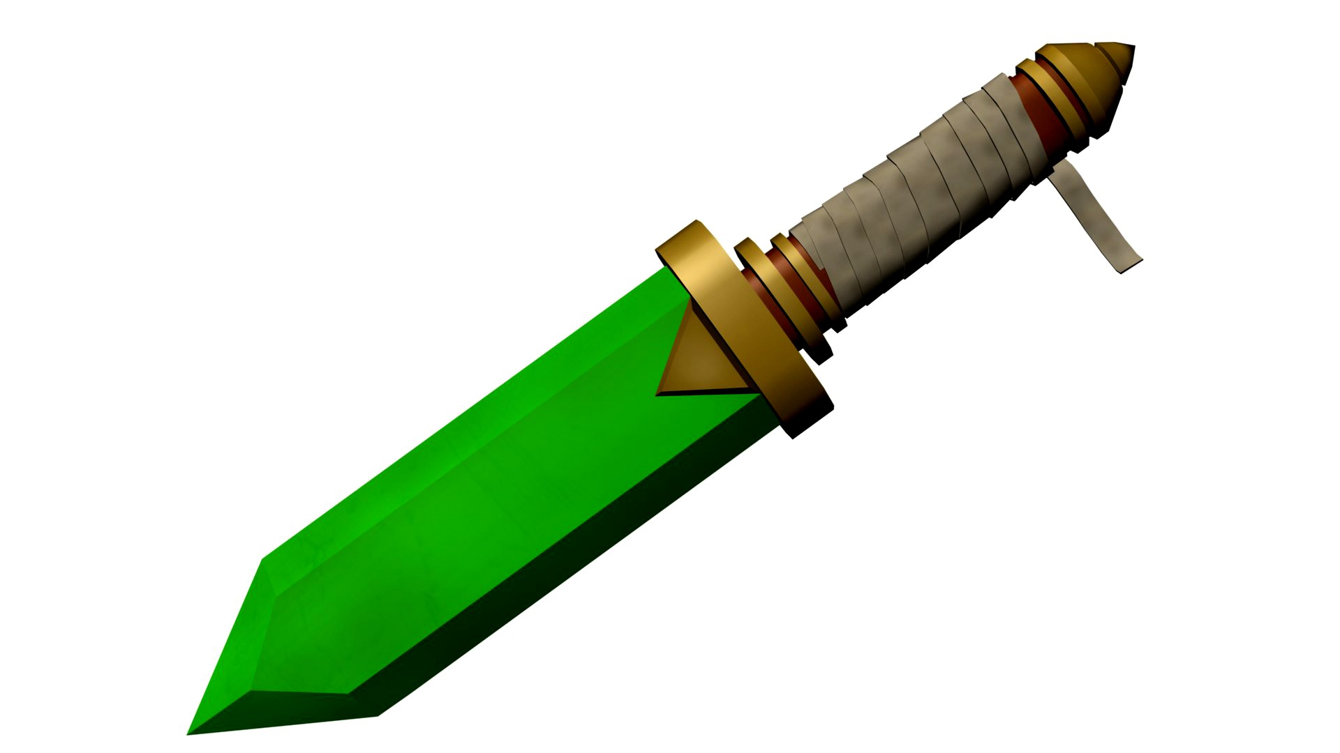 Toon Emerald Dagger