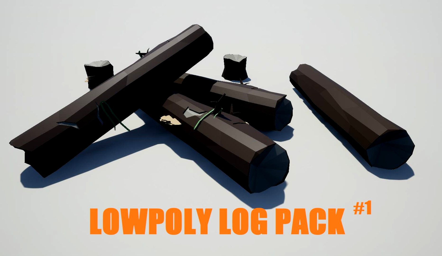 LowPoly Log Pack