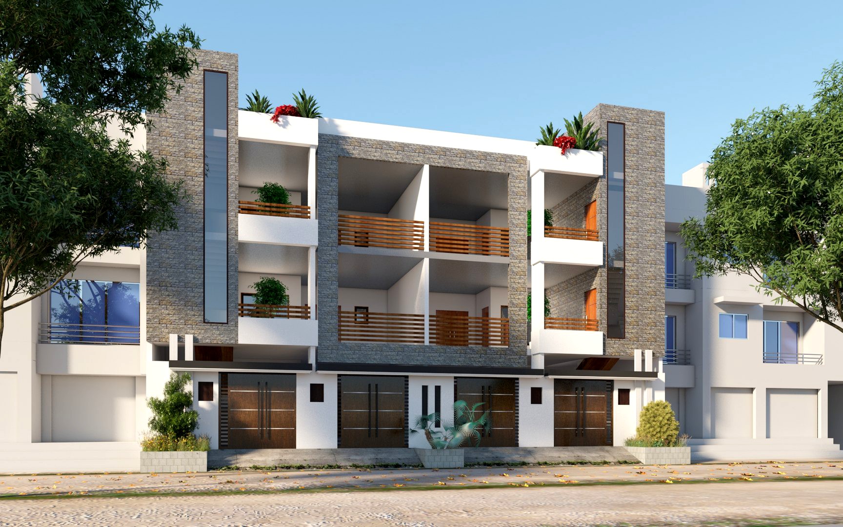 exterior house complete