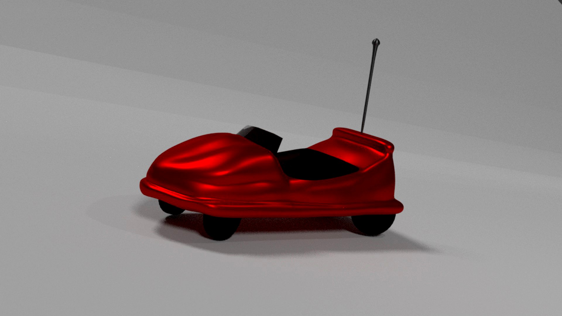 Red Bumper Car