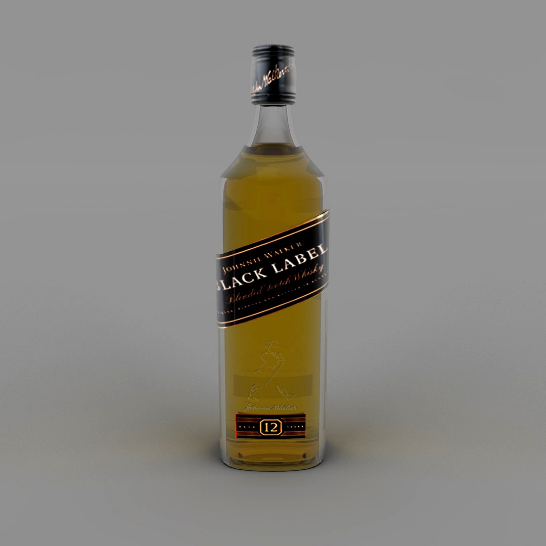 Black Label Bottle