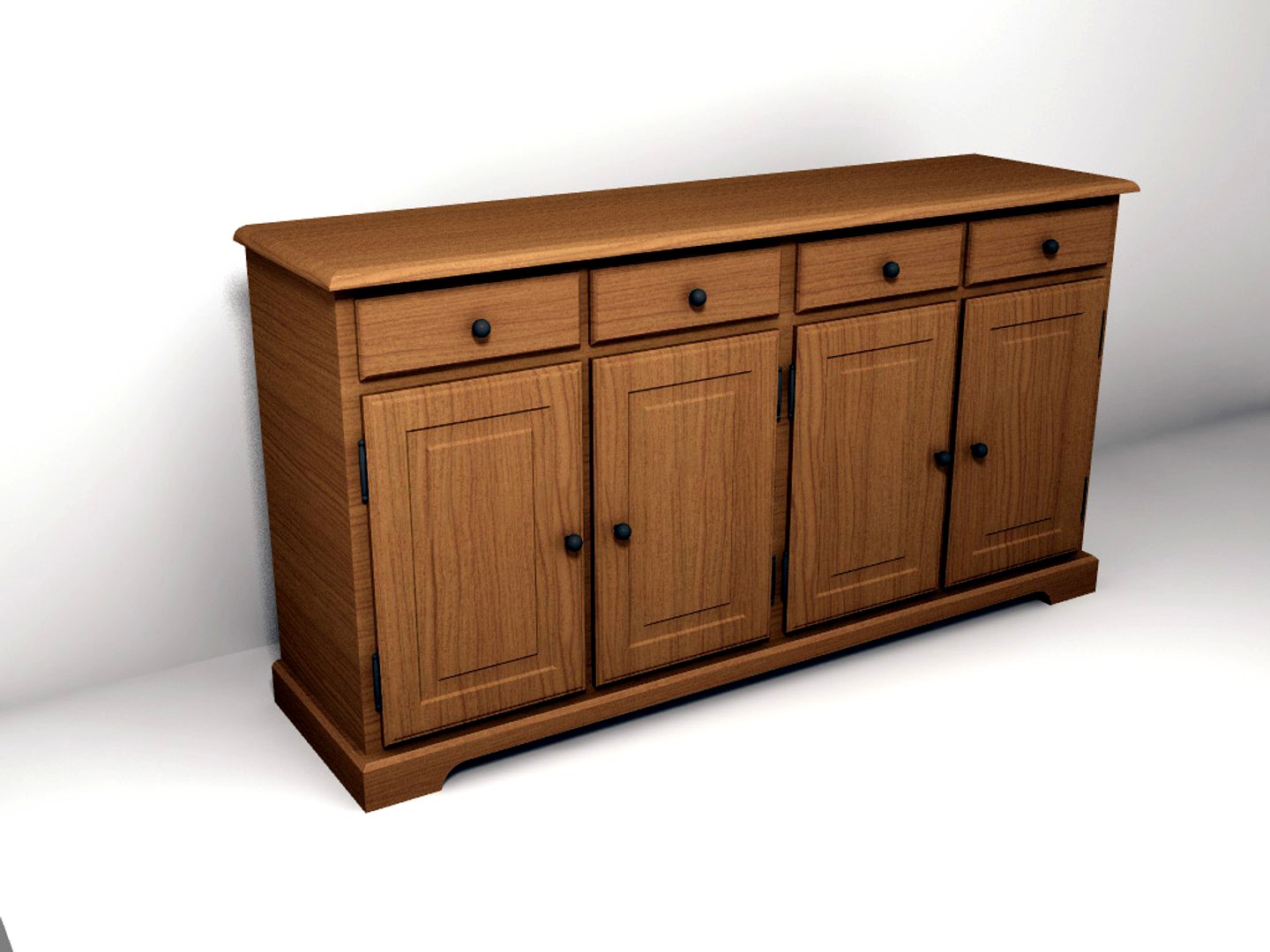 four-door wardrobe