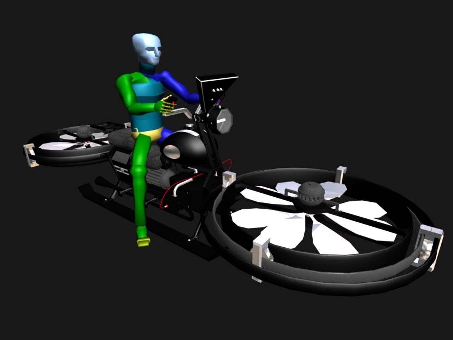 Hybrid Hover Bike