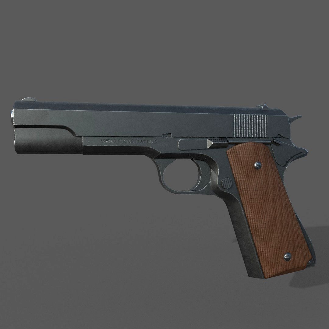 Colt 1911 - UE4 or Unity