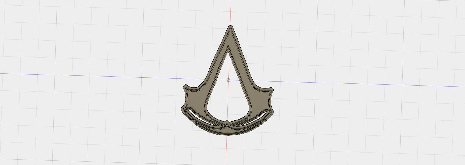 BioWares Assassins Creed Logo Cookie Cutter