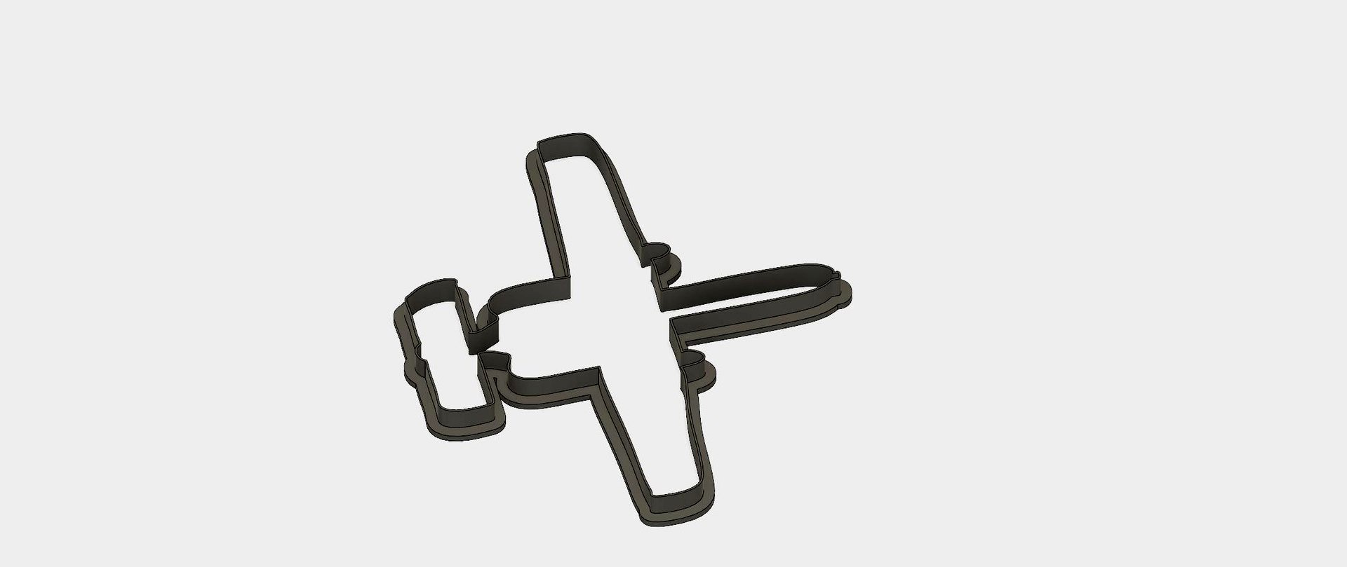 USAF A-10 Tunderbolt Outline Cookie cutter