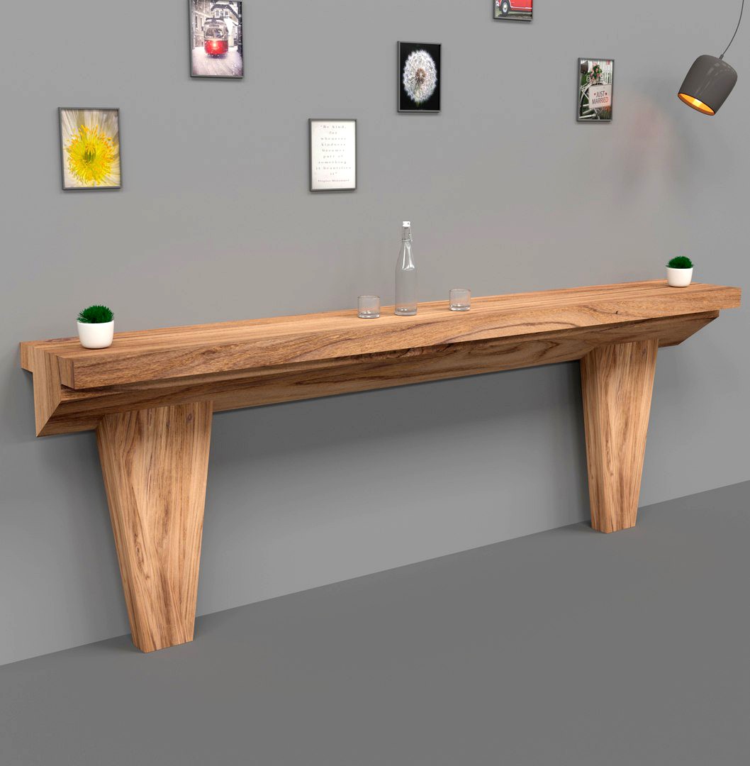 Wall Mounted Bar Table