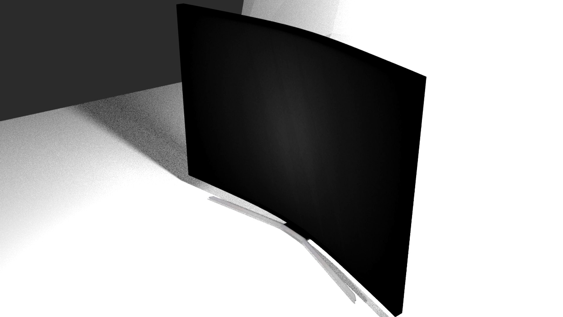 Modern Television (Low Poly)