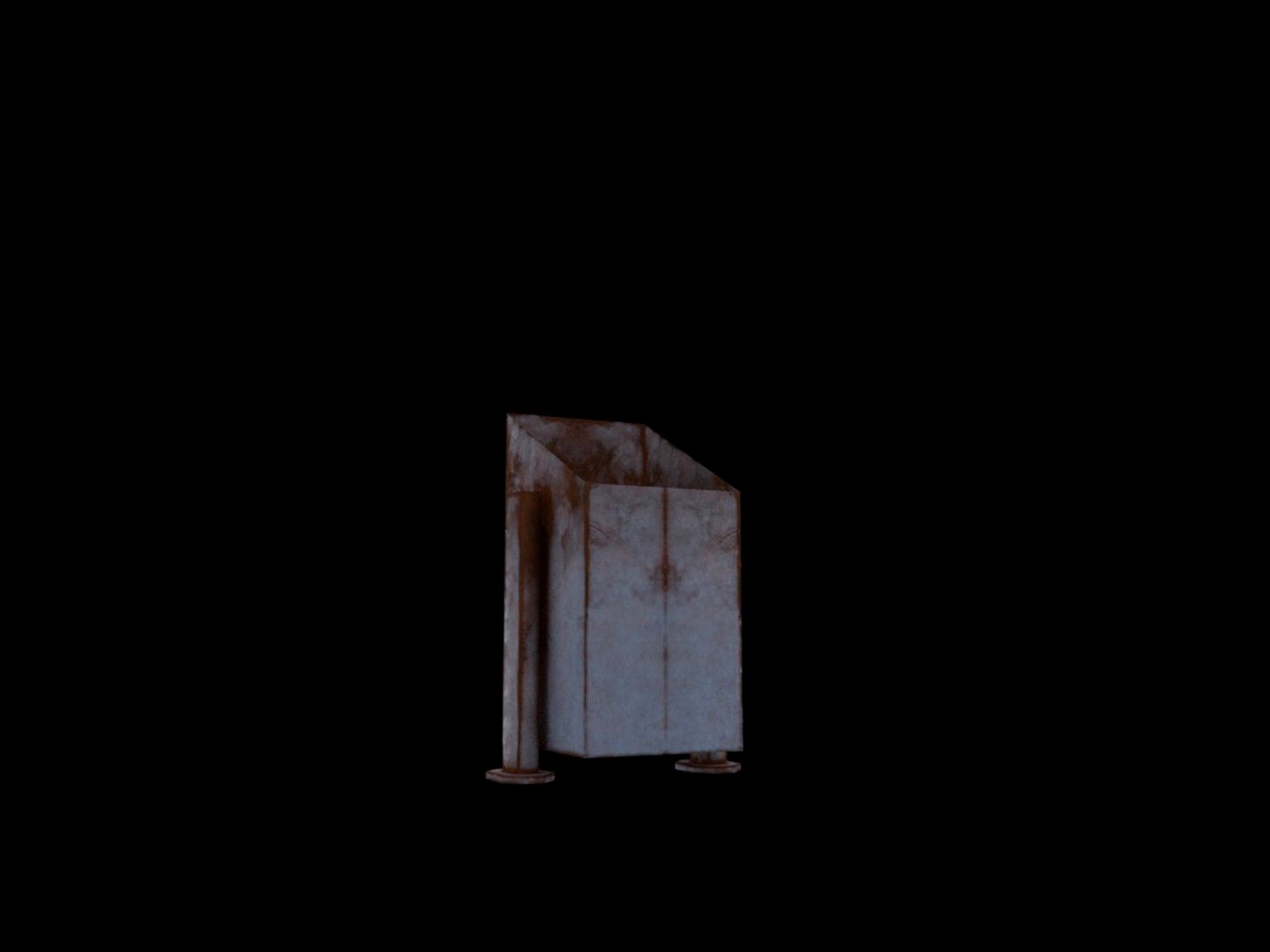 old dumpster