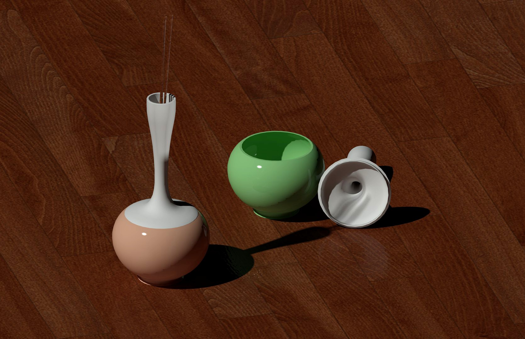 2 pieces jar