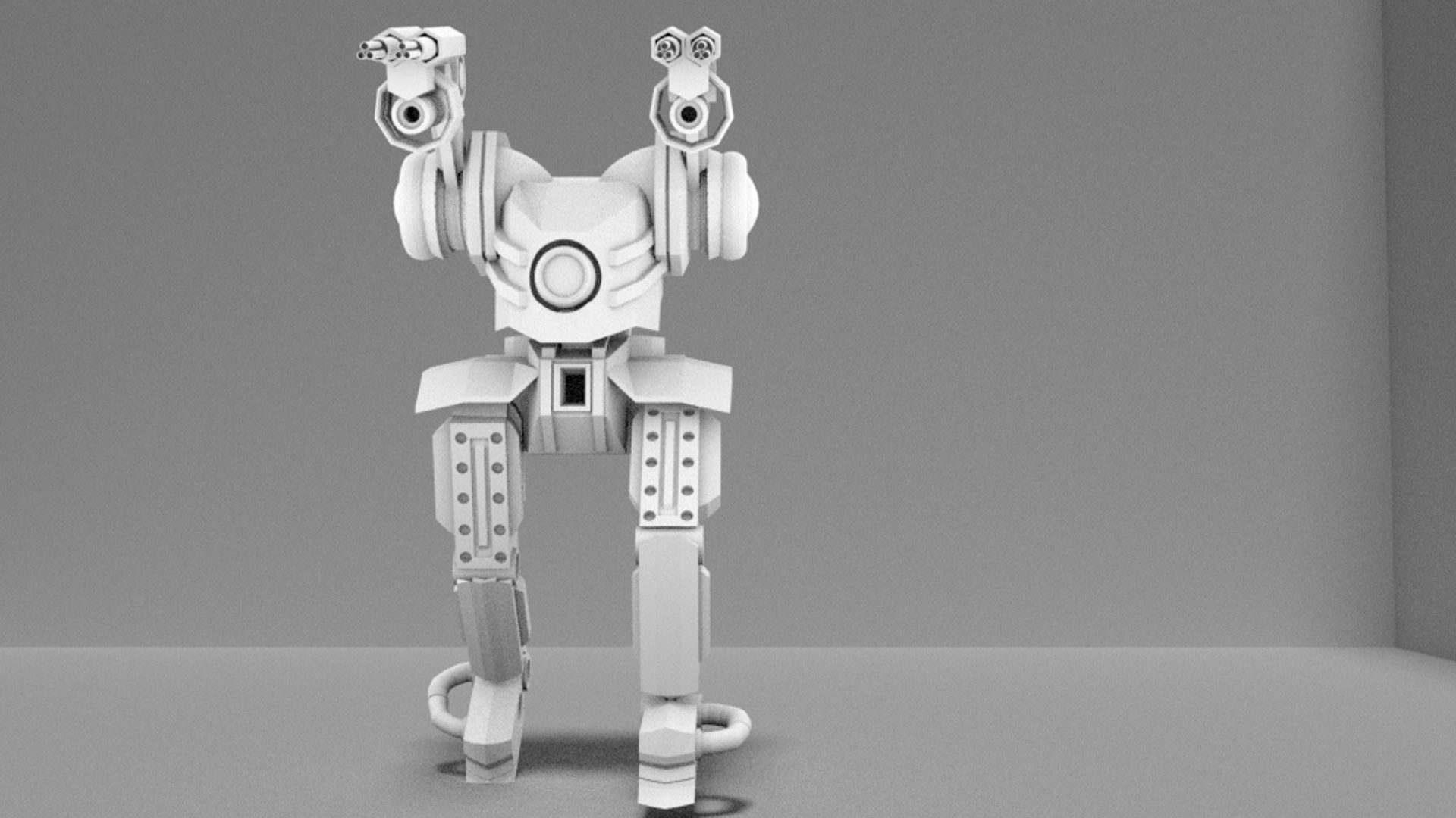Mech duo arms