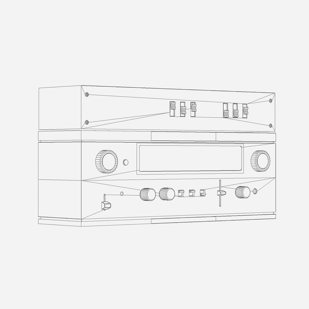 Vintage SONY FM stereo 1972 (from the Nakagin Capsule Tower)