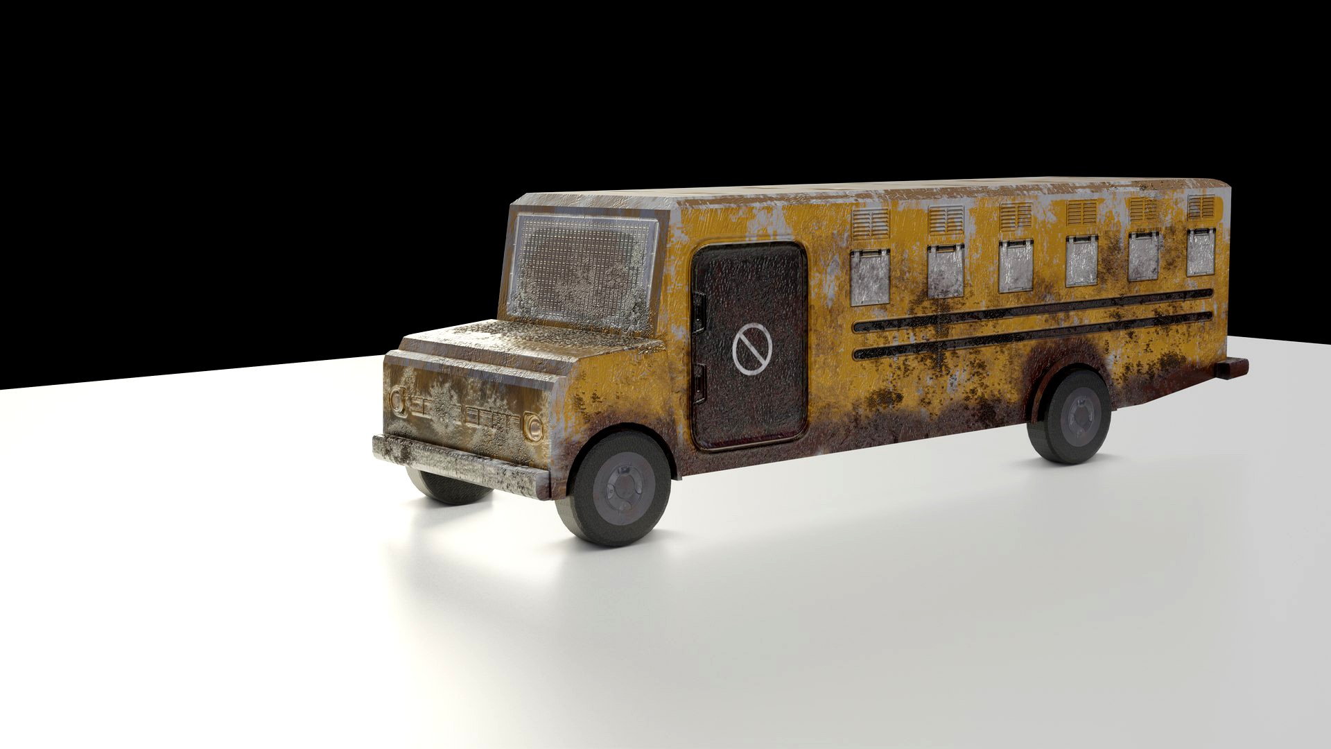 Rusty School Bus