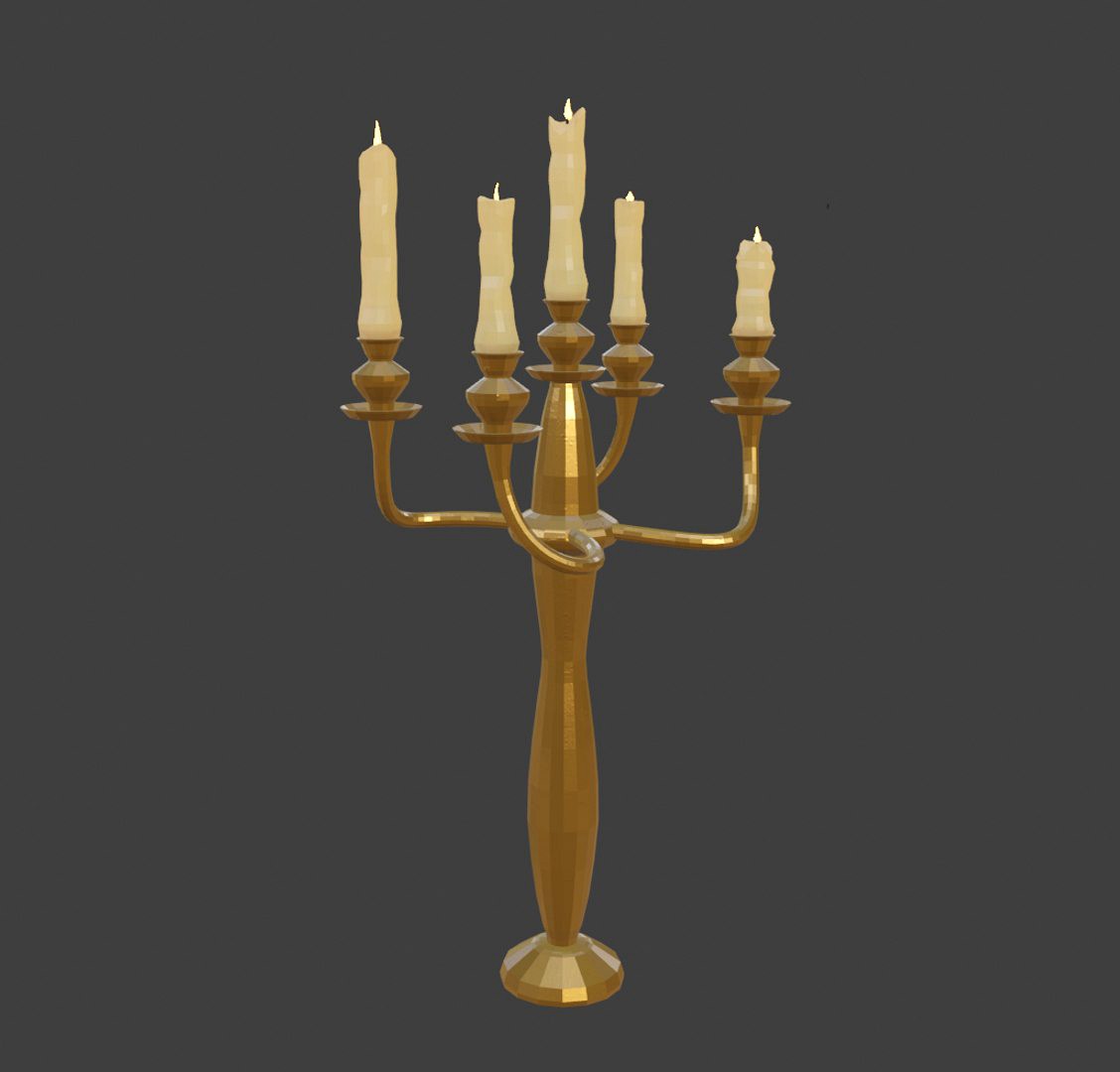 Stylized Candelabra