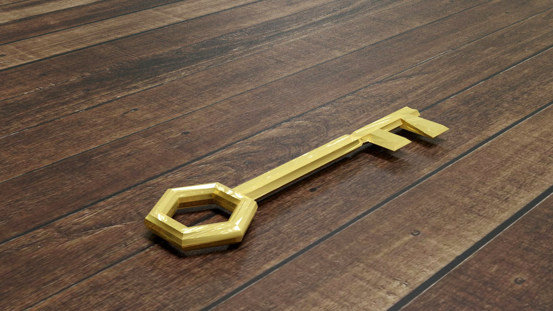Low Poly Key