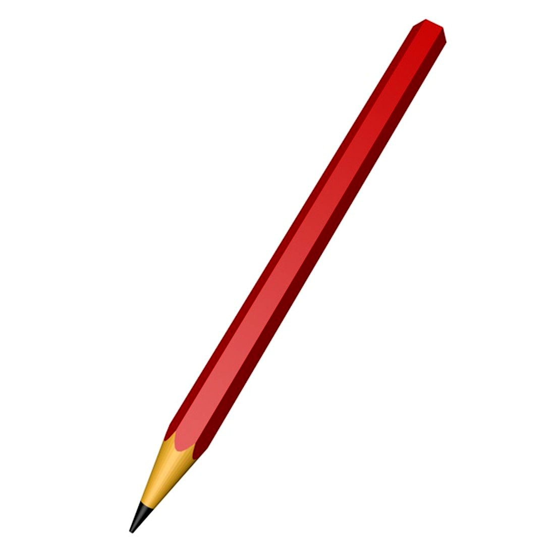 red pencil