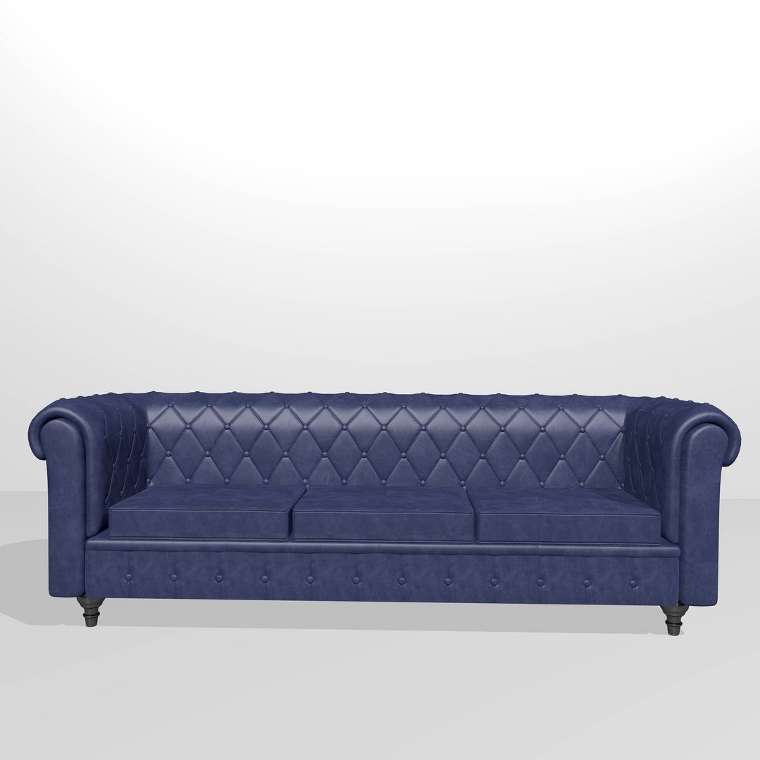 Blue armchair