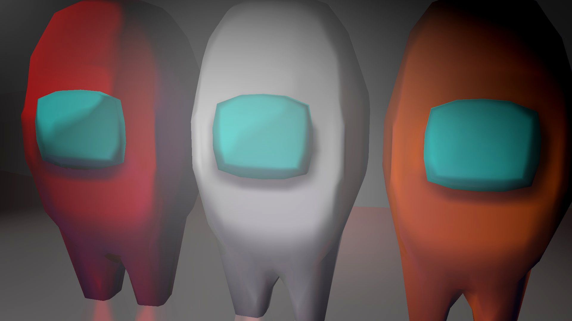 Among Us Character Low Poly