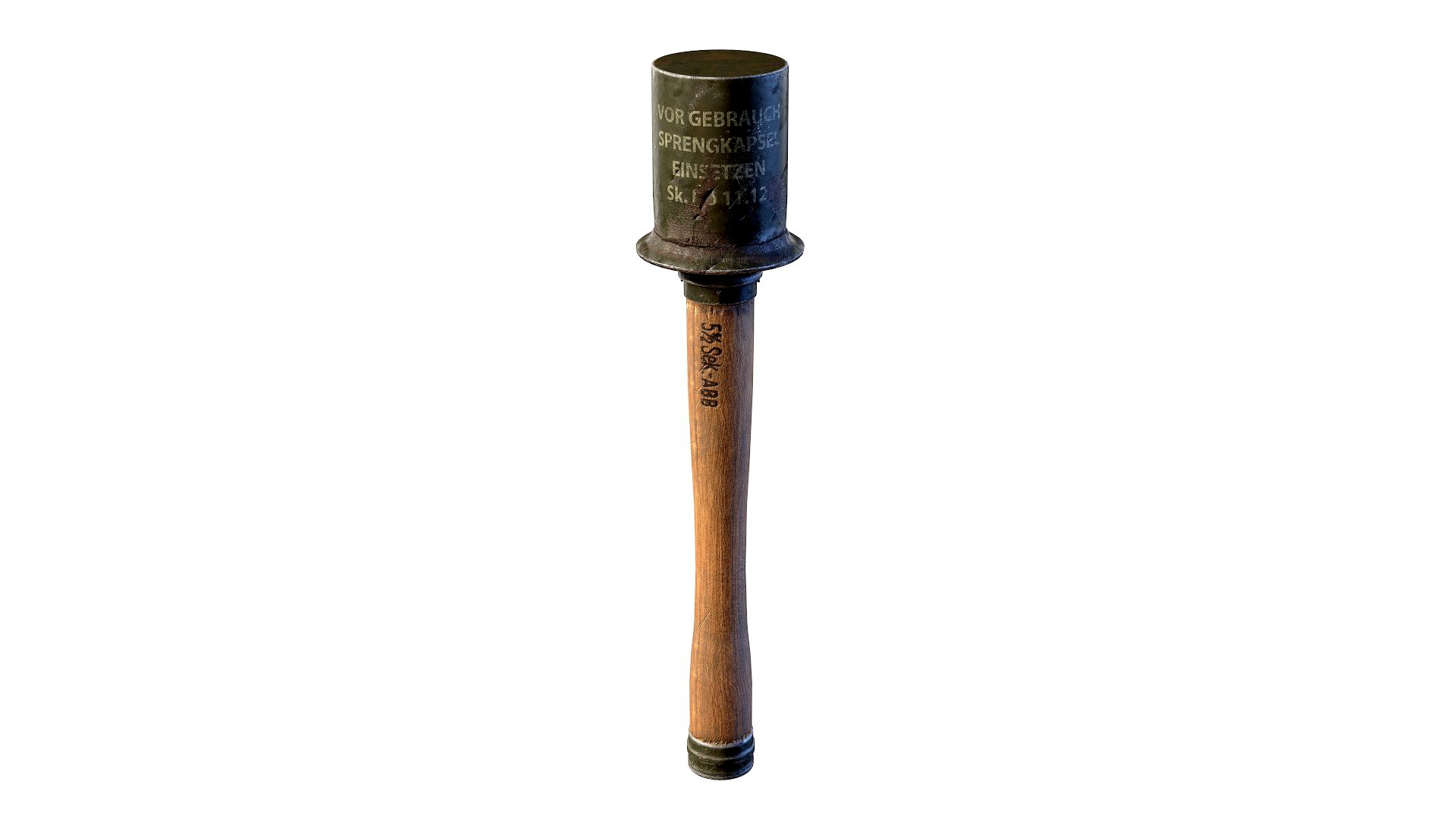 stick hand grenade