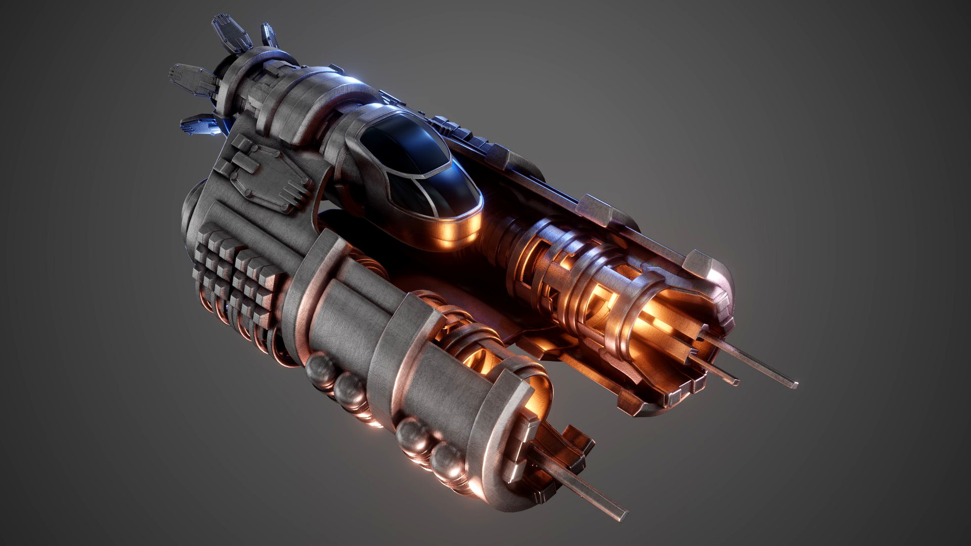 Highpoly Speaceship
