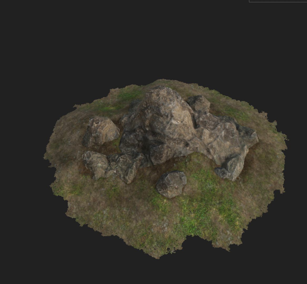 3D model Rock Ground