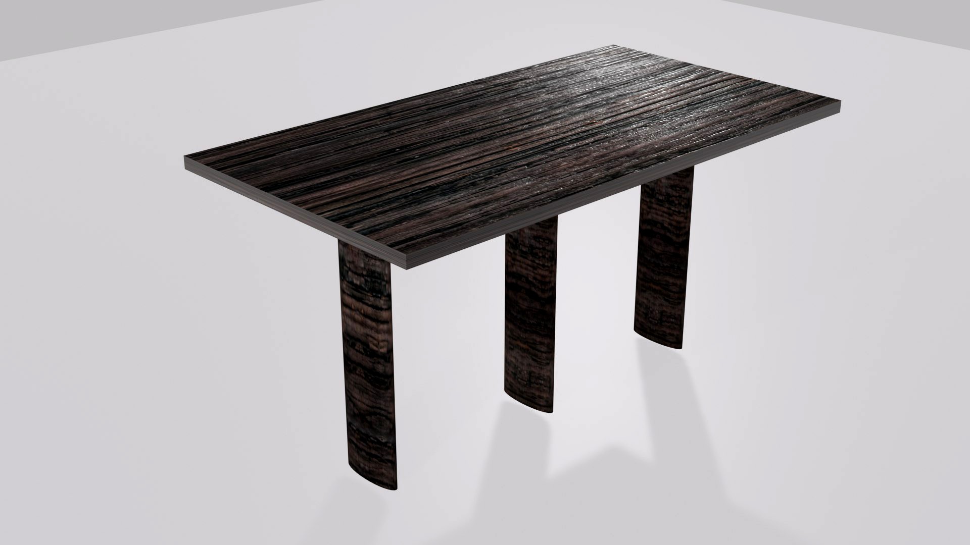 Dark Wood Table
