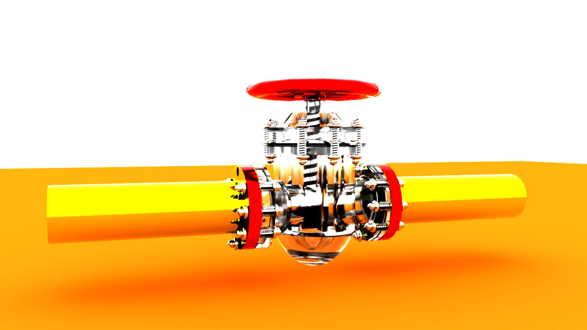 shut-off and control valves (gate valve)