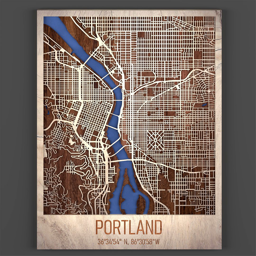 Portland master plan model 1