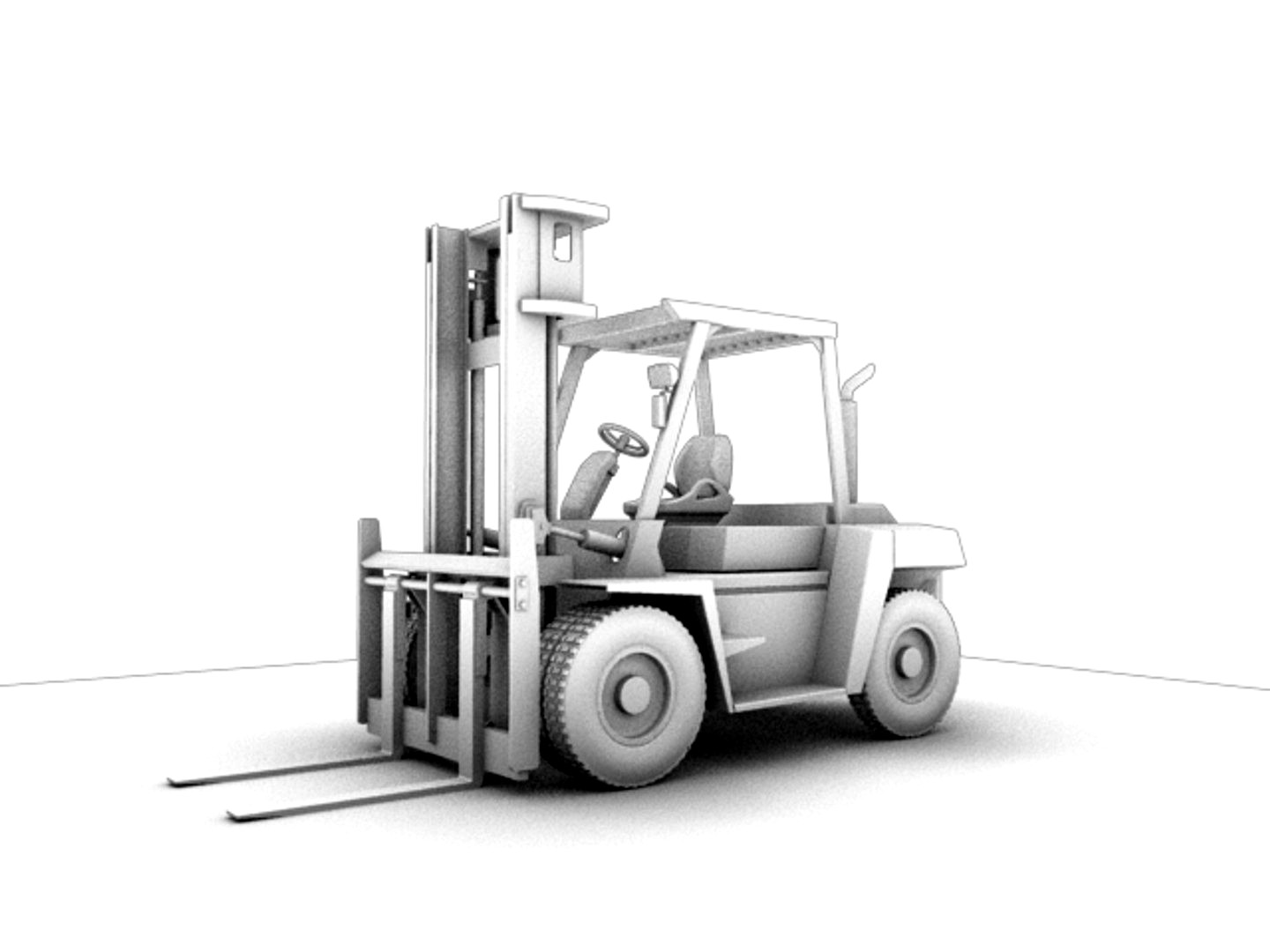 FORKLIFT-Rigged