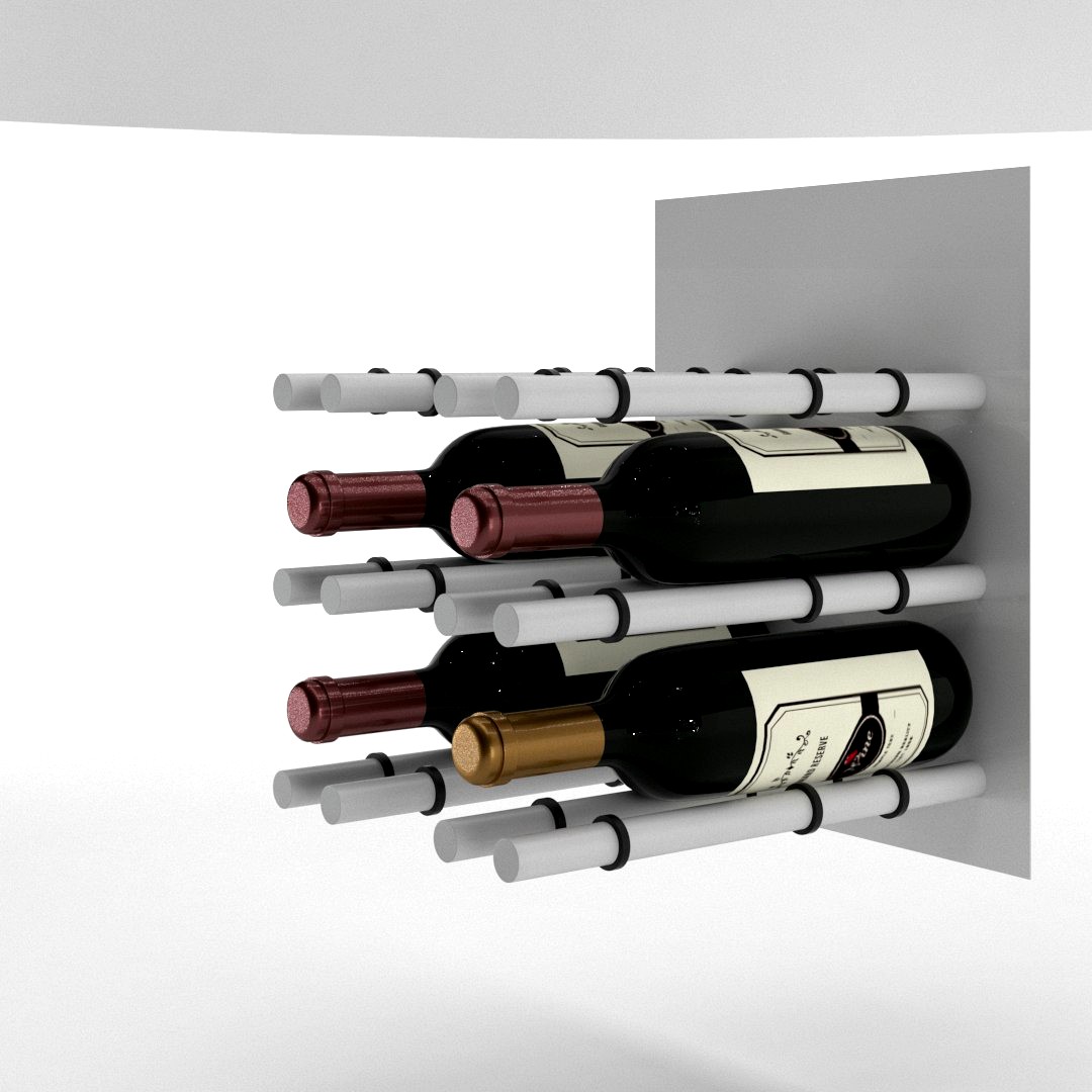 Wall - mounted wine