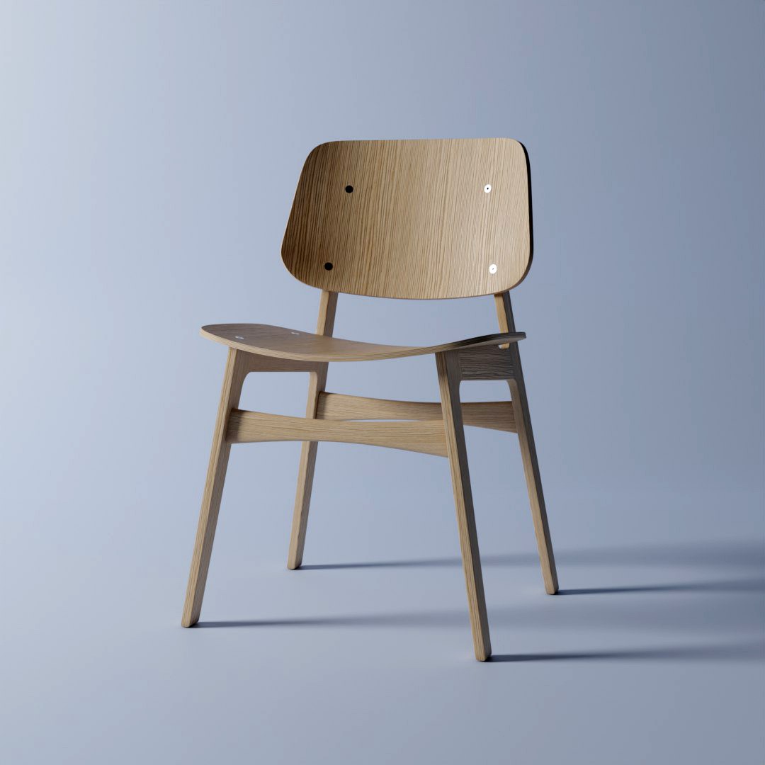 Soborg Wood Base Chair