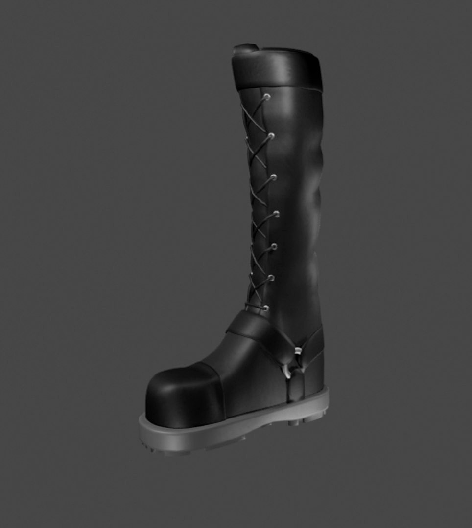 high pipe boot