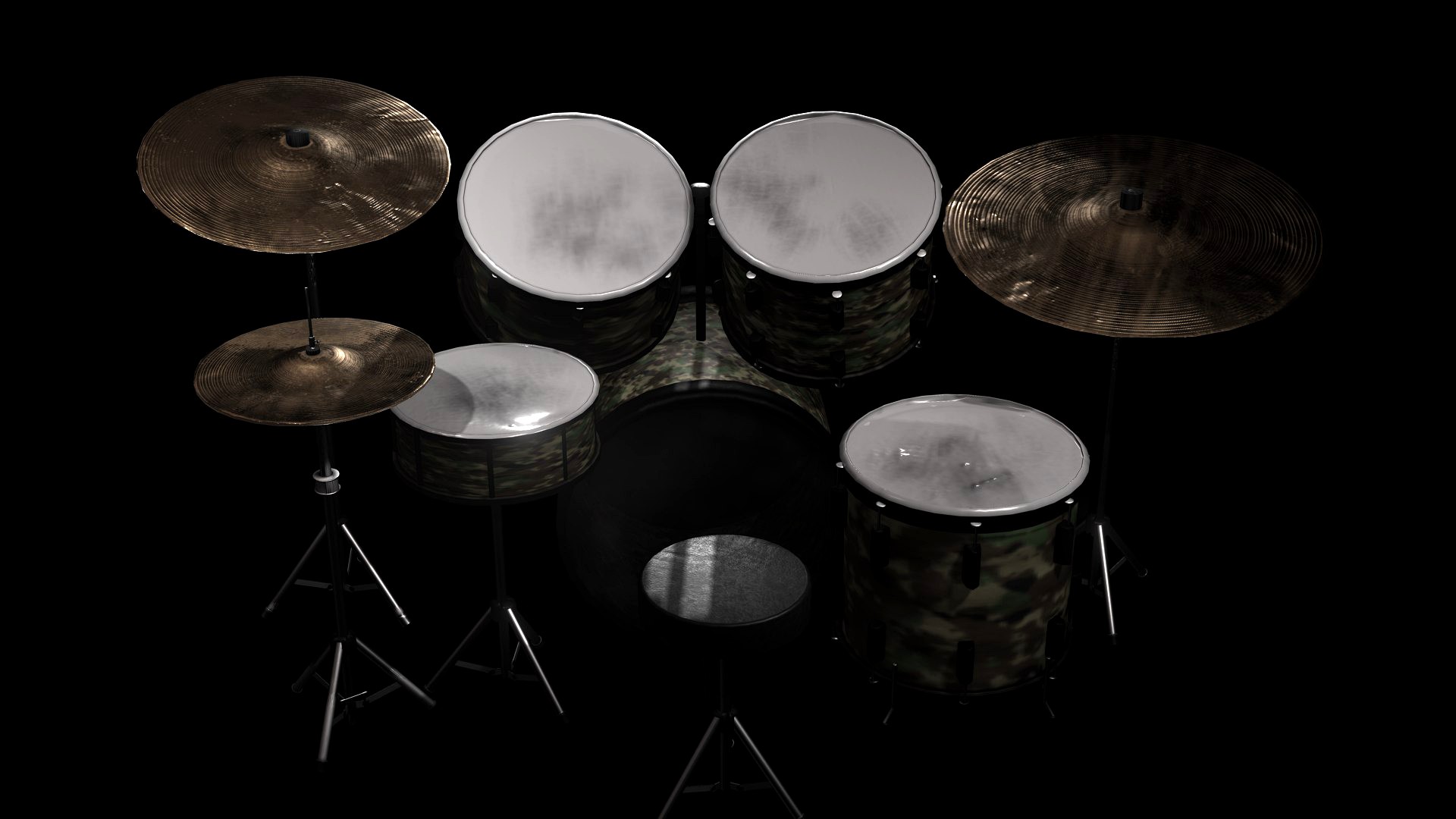 Drum Kit Camo