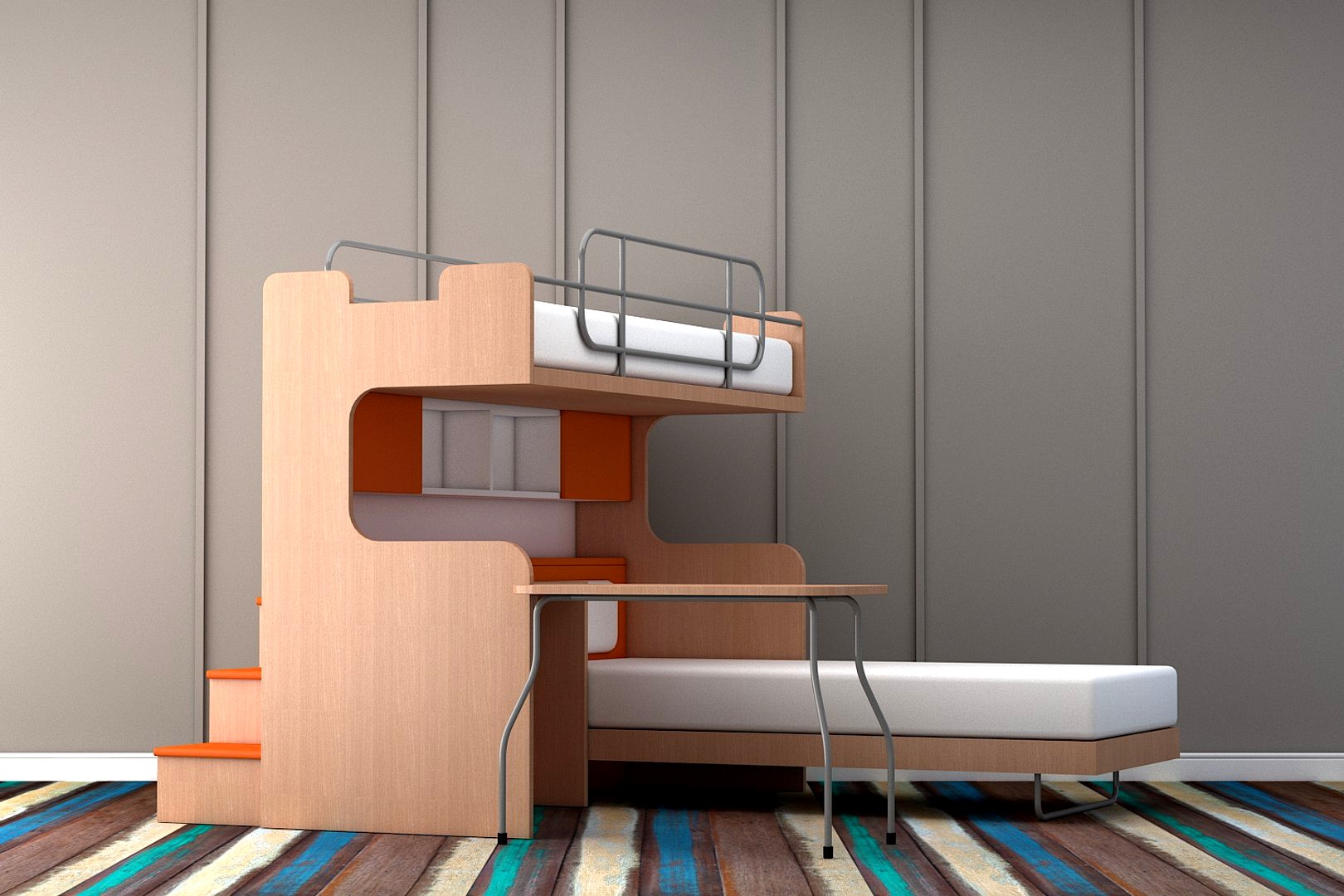 Bunk bed modern