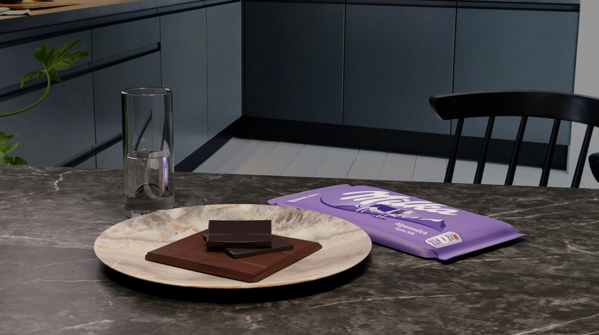 Chocolate On The Table