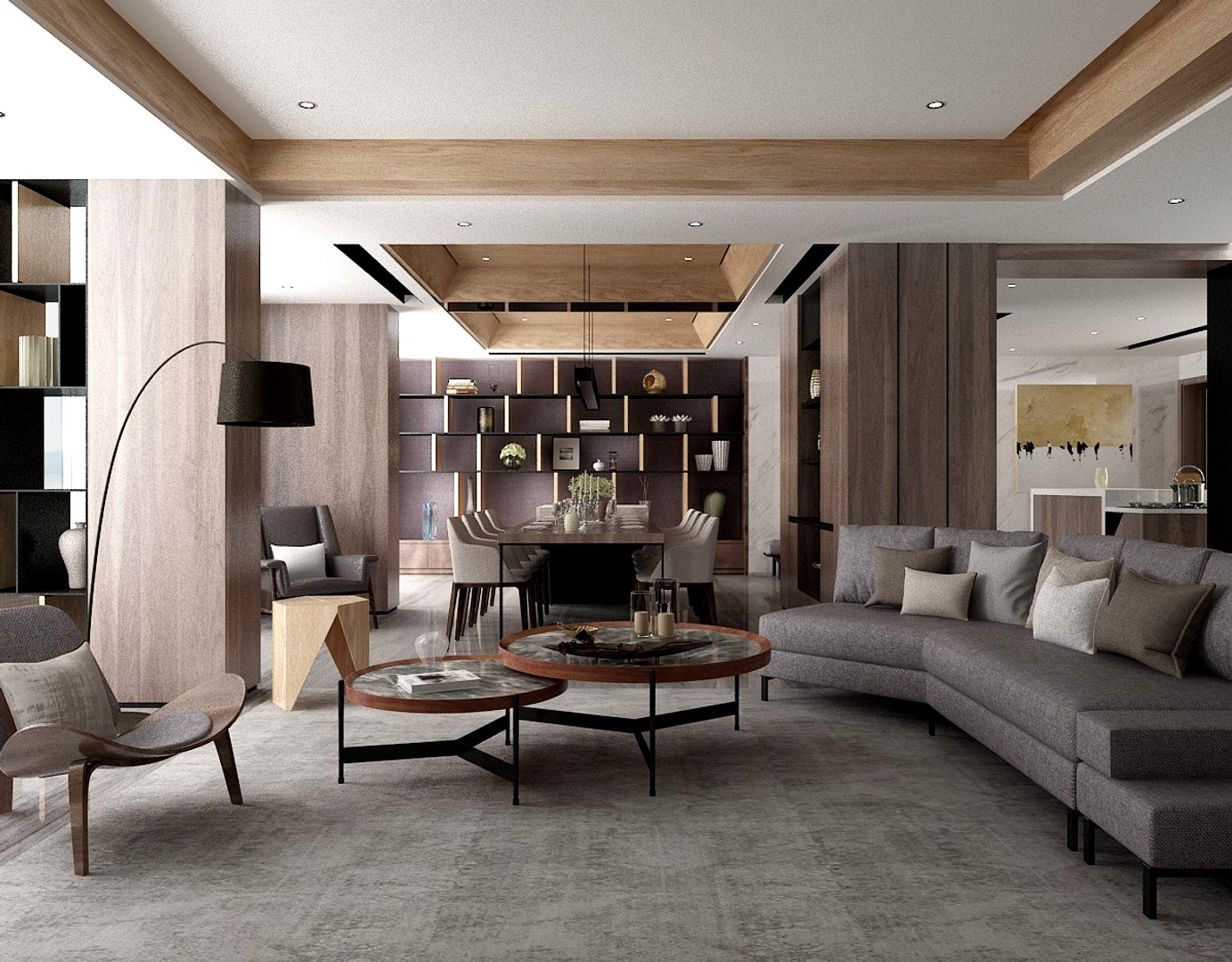 Modern home interior 02