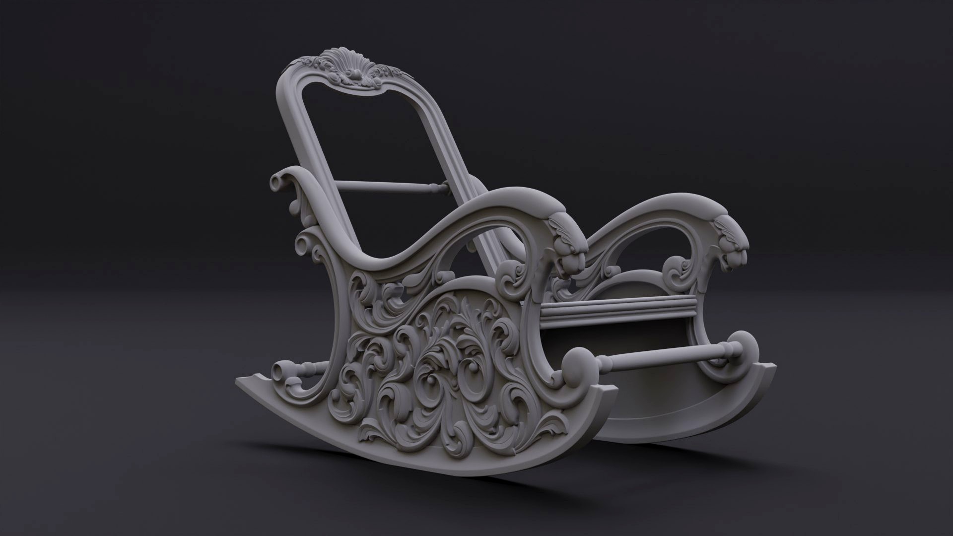Rocking chair for cnc