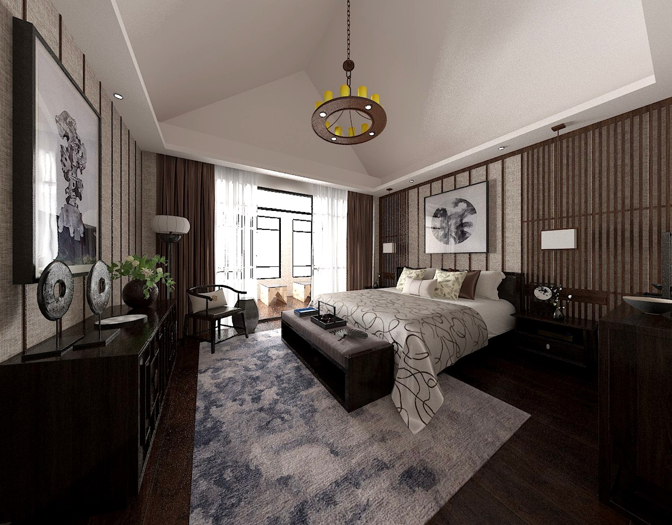 Bedroom scene