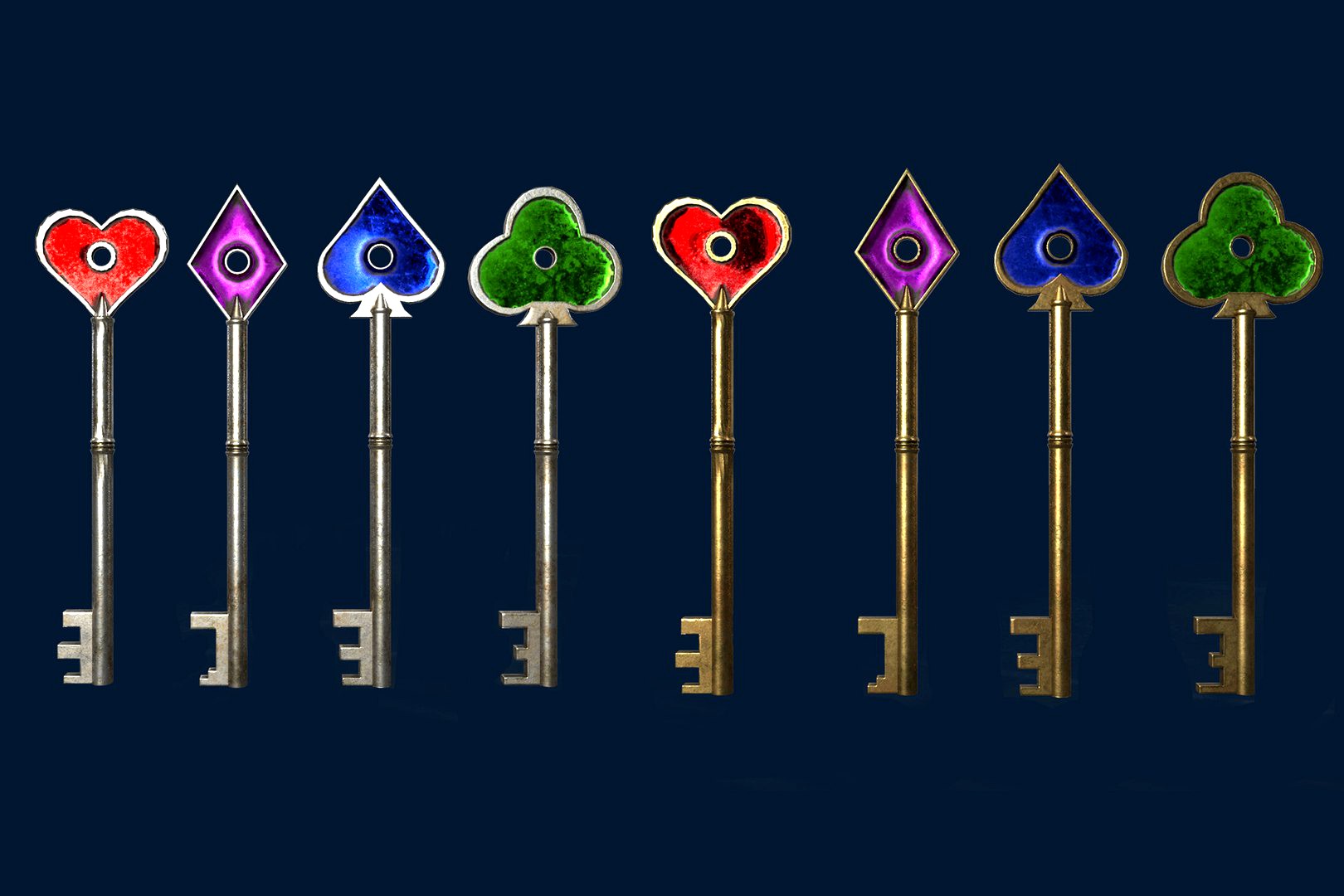 PBR Themed Key Model Pack