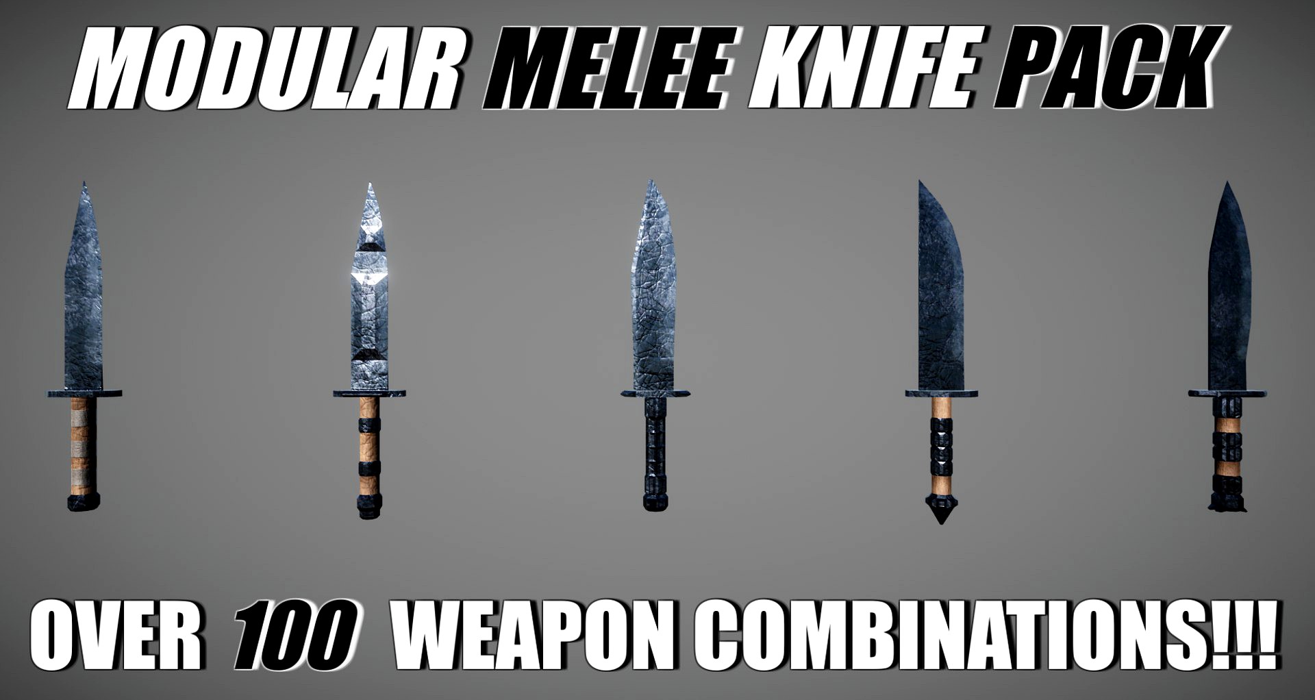 Modular Melee Knife Pack