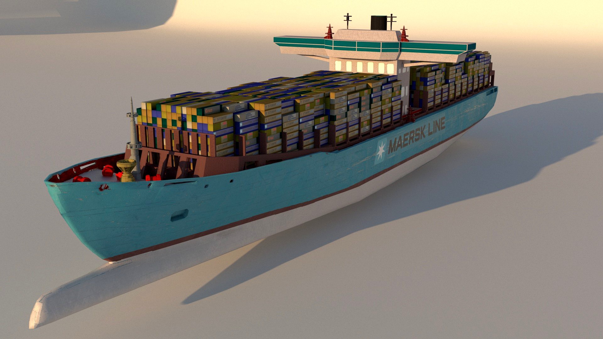 Container Ship Emma Maersk