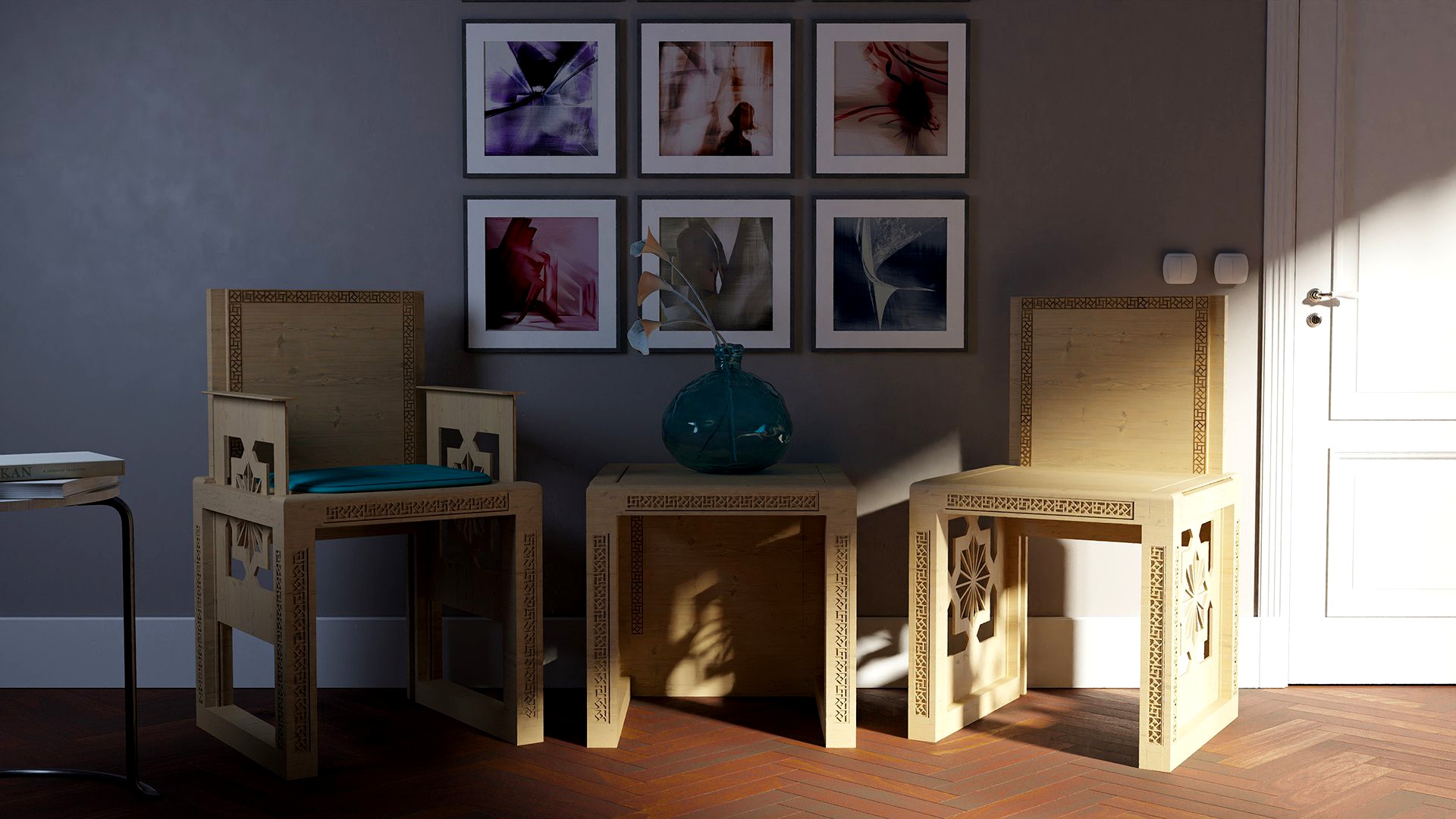 traditional chair - scene